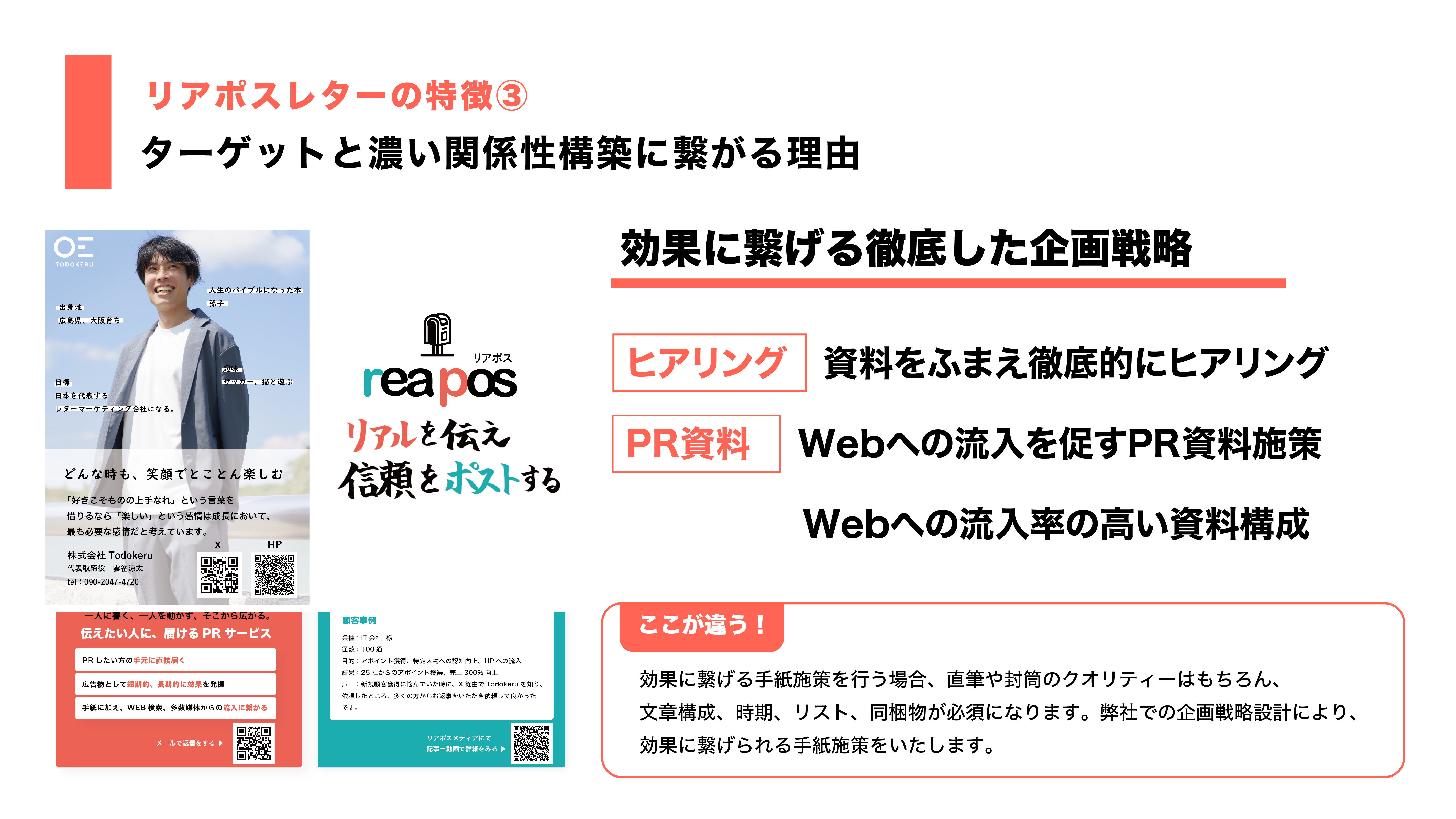 手紙営業/採用代行　株式会社Todokeru