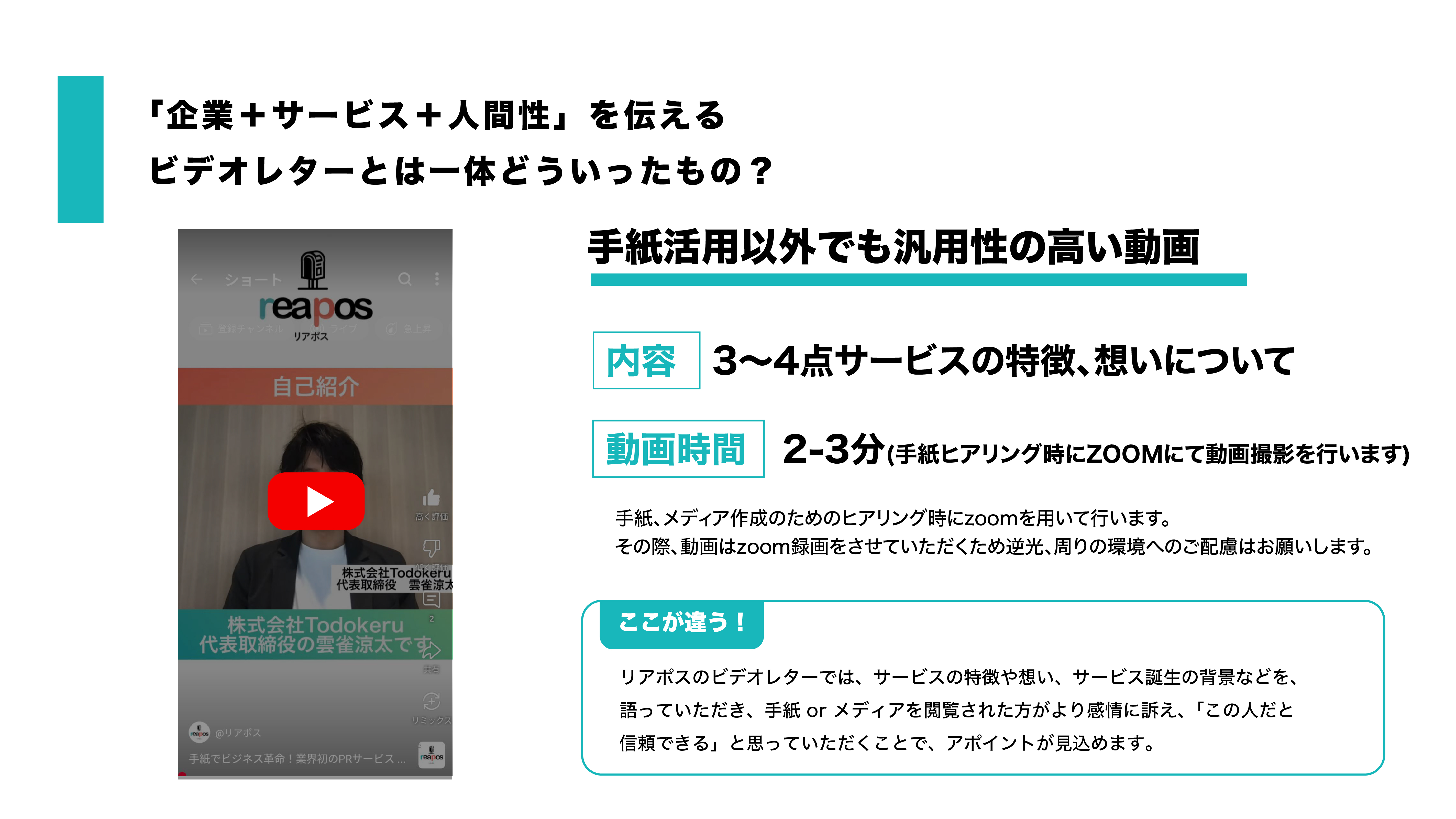 手紙営業/採用代行　株式会社Todokeru